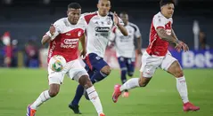 Santa Fe vs Medellín en la Liga BetPlay