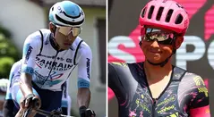 Santiago Buitrago y Esteban Chaves