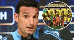 Lionel Scaloni tomó medidas vs Colombia