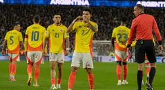 Selección Colombia empató con Argentina en Eliminatorias