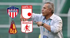 Hernán Torres y equipos de la Liga Betplay