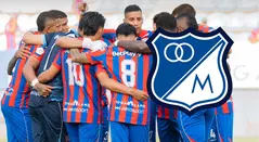 Unión Magdalena, escudo de Millonarios