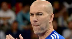 Zinedine Zidane, técnico francés