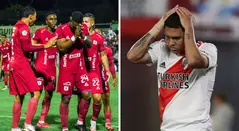 América de Cali y Juan Fernando Quintero con River Plate