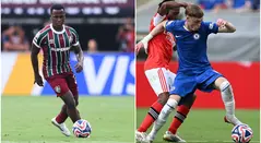 Jhon Arias y Cole Palmer, figuras de Fluminense y Chelsea