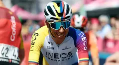 Egan Bernal, ciclista colombiano que disputará la Vuelta a España