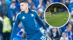 Daniel Ruiz botó importante penal en Millonarios