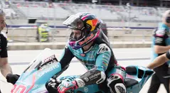 David Alonso, piloto colombiano en Moto 2