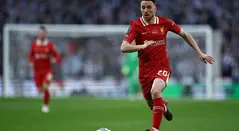 Diogo Jota en el Liverpool