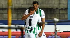 Dorlan Pabón y Giovanni Moreno - futbolistas colombianos