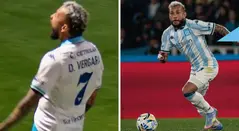 Duván Vergara con Racing