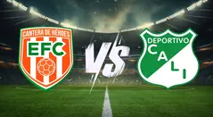 Envigado y Deportivo Cali se enfrentan por la Liga betPlay 2025-II
