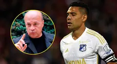 Falcao y Carlos Antonio Vélez