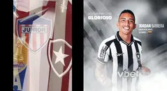 Jordan Barrera, nuevo jugador de Botafogo