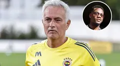 José Mourinho y Jhon Jáder Durán