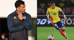 Carlos Tévez no está contento con Juan Camilo Portilla en Talleres