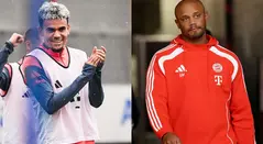 Kompany le reveló a Luis Díaz su primera misión en el Bayern Múnich