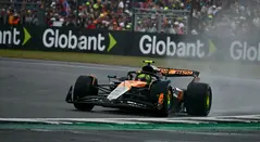 Lando Norris en el GP de Gran Bretaña