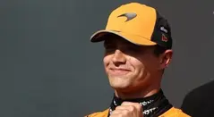Lando Norris en el GP de Bélgica