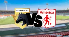Llaneros vs América, Liga Betplay