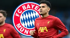 Luis Díaz con Bayern Munich