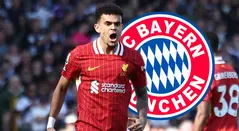 Luis Díaz con Bayern Munich