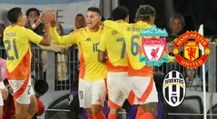 Juventus, Manchester y Liverpool pelean figura de Selección Colombia