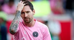 Lionel Messi fue castigado por la MLS