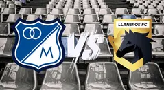 Millonarios vs Llaneros EN VIVO
