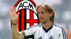 Luka Modric y AC Milan