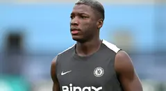Moisés Caicedo con el Chelsea en el Mundial de Clubes