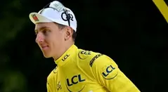 Tadej Pogacar en el Tour 2025