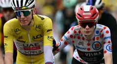 Tadej Pogacar y Jonas Vingegaard
