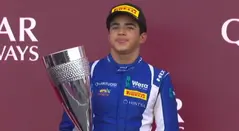 Salim Hanna logró histórica victoria para Colombia en la Fórmula 4