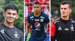 Santiago Silva - Joel Graterol - Jorge Soto: arqueros