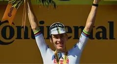 Tadej Pogacar en el Tour de Francia