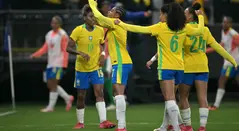 Selección de Brasil antes de la Copa América Femenina