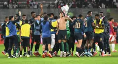 Selección de Ecuador celebra la clasificación al Mundial de 2026