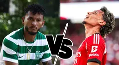 Sporting y Benfica se enfrentan por la Supercopa de Portugal 2025
