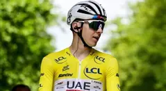 Tadej Pogacar en el Tour de Francia 2025