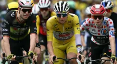 Tadej Pogacar, líder del Tour de Francia 2025