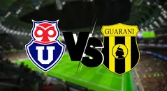 Universidad de Chile Vs Guaraní - Copa Sudamericana