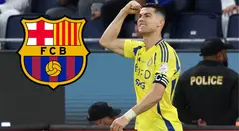 Al Nassr le da golpe vital al Barcelona: Cristiano será compañero de una estrella cul