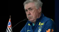 Carlo Ancelotti, técnico de la Selección de Brasil 