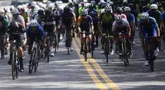 Pelotón de la Vuelta a Colombia 2025