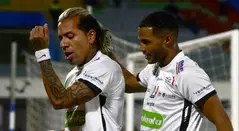 Dayro Moreno anotó en la Copa Sudamericana vs Huracán