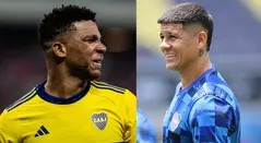 Frank Fabra y Marcos Rojo - Boca Juniors