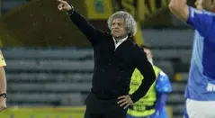 Alberto Gamero no se guardó nada tras el empate entre Millonarios y Cali