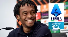 Juan Guillermo Cuadrado ya fue presentado en nuevo equipo de la Serie A