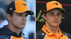 Lando Norris y Oscar Piastri